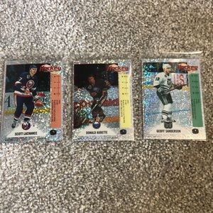 💕 3 1992 panini peel and stick cards